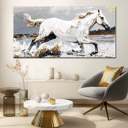 Modern Abstract Horse Wall Art