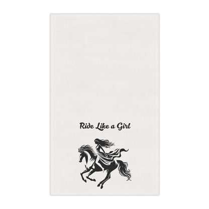 Equestrian Tea Towels - 'Ride Like a Girl' Kitchen Décor, Gifts for Horse Lovers, Farmhouse Style, Home Accessories, Cooking & Baking [...]