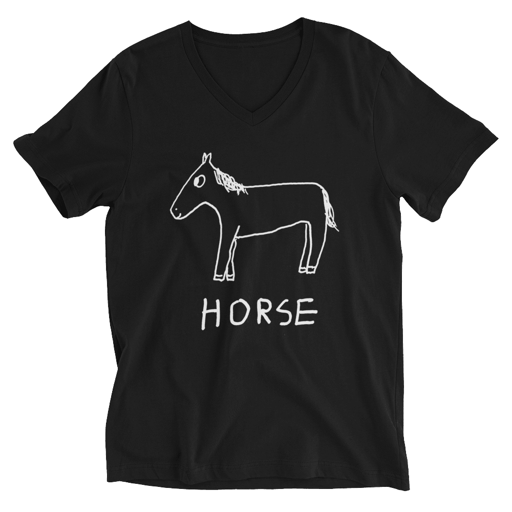 Horse - V-neck Tee