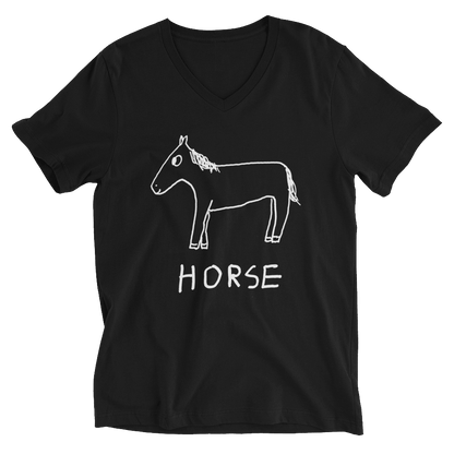 Horse - V-neck Tee